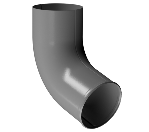 Отвод трубы D90 Döcke STAL PREMIUM Графит, (RAL 7024) купить в Уссурийске