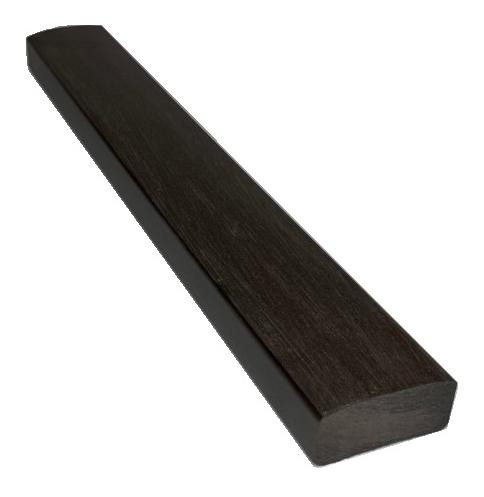 Лавочный брус Ecodecking Некст полнотелый брашированный 70х35 венге купить в Уссурийске