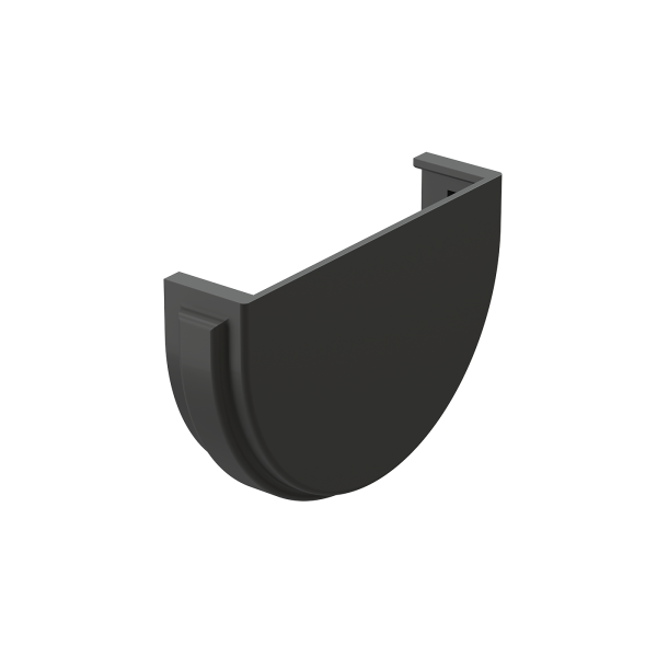 Заглушка желоба Docke Premium Графит купить в Уссурийске