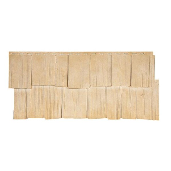 Фасадная панель T-Сайдинг- Щепа Дуб ЭКО-2 Кедр купить в Уссурийске