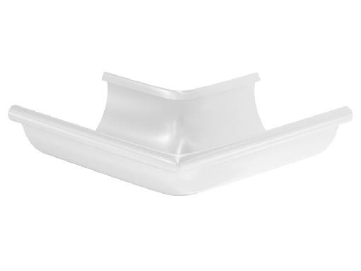 Водосток Aquasistem, система 150/100 - Угол желоба, наружный 90° RAL 9003 Белый купить в Уссурийске