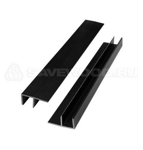 F-профиль ДПК Savewood – Чёрный купить в Уссурийске