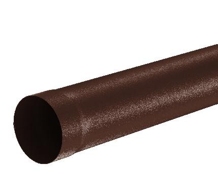 Водосток Aquasistem, Система 150/100 - Труба водосточная 1.00м RAL 8017 Коричневый matt купить в Уссурийске