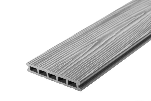 Террасная доска из ДПК RusDecking Unodeck Mogano - Серый купить в Уссурийске