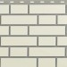 Фасадная панель Альта-Профиль, Кирпич Клинкерный, Белый купить в Уссурийске