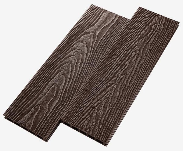Террасная доска из ДПК RusDecking Unodeck Vintage - Венге купить в Уссурийске