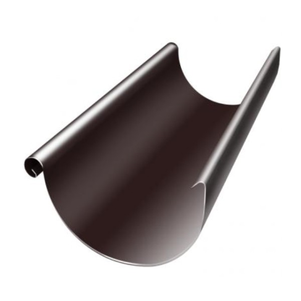 Водосток Grand Line 125x90 – Желоб 3м RAL 8017 купить в Уссурийске