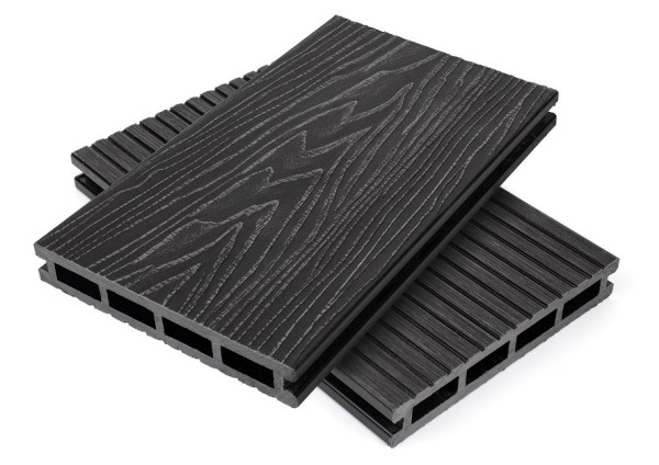 Террасная доская ДПК NanoWood Nature 3D пустотелая Графит купить в Уссурийске