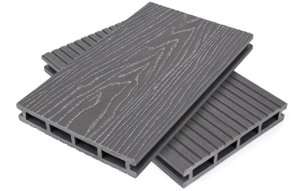 Террасная доская ДПК NanoWood Nature 3D пустотелая Серый купить в Уссурийске