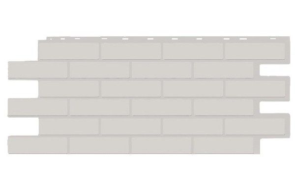 Фасадная панель T-Siding Кирпич Модерн Эко Уайт купить в Уссурийске