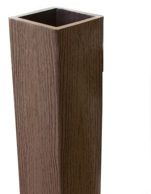 Столб опорный Woodvex Co-Extrusion Темно - Коричневый купить в Уссурийске